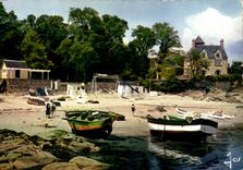 MODERN CARD Brittany Colors Beg Meil the Beach of the Hold