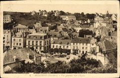 CPA Audierne Vue Generale l'Eglise