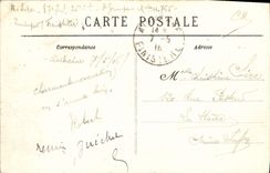 VINTAGE POSTCARD Audierne Seen from of the Mountain