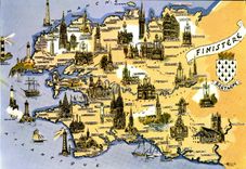 MODERN CARD Brittany Finistere