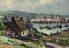 CPM Audierne Vue Generale du Port