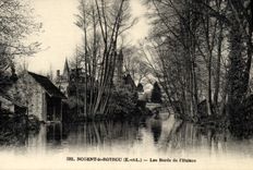 VINTAGE POSTCARD Nogent Rotrou Edges Of Huisne