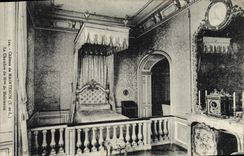 POSTAL Castle De Maintenon de la VENDIMIA el cuarto de señora de Maintenon