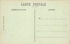 POSTAL Esclimont de la VENDIMIA la entrada principal del castillo