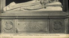 CPA Dreux Chapelle St Louis Tombeau De Mademe Adelaide Soeur du roi Louis Philippe
