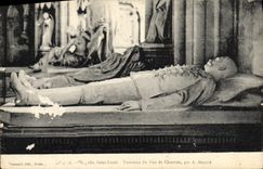 CPA Dreux Chapelle Saint Louis Tombeau Du Duc De Chartres Par Mercie