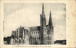 CPA Chartres La Cathedrale