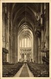 CPA Chartres Interieur De La Cathedrale La nef et le choeur
