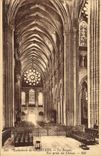 CPA Cathedrale De Chartres La Rosace Vue Prise Du Choeur