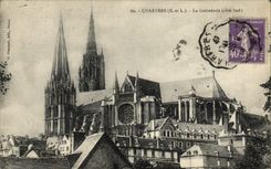 CPA Chartres La Cathedrale
