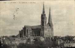 CPA Chartres La Cathedrale