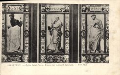 CPA Chartres Eglise Saint Pierre Emaux Par Leonard Limousin