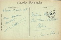 CPA Cathedrale De Chartres Fragment Du Tour Choeur Bapteme de NS Jesus Christ La Tentation de Jesus