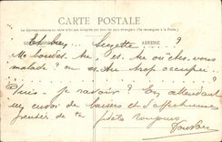 CPA Chateau d'Anet Imposte De La Porte Principale