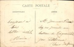 VINTAGE POSTCARD Serquigny the Castle