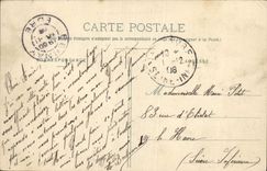VINTAGE POSTCARD Bernay Castle Of Light Saint
