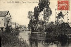 CPA Pacy Sur Eure Vue Sur l'Eure