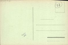 Calle de Audemer del puente de la POSTAL de la VENDIMIA del mercado de la república