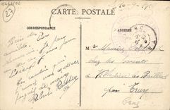 VINTAGE POSTCARD Neubourg the Church And the Beach