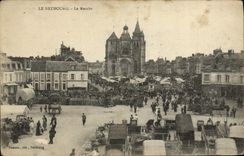 CPA Le Neubourg Le Marche