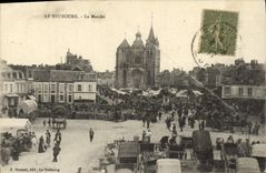 CPA Le Neubourg Le Marche