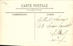 VINTAGE POSTCARD Neubourg Train station Seen External