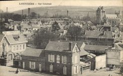 VINTAGE POSTCARD Louviers View