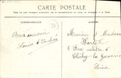 CPA Louviers Hopital Militaire Militaria