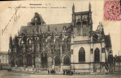 CPA Normandie Louviers Eglise Notre Dame
