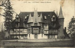 VINTAGE POSTCARD Louviers Castle St Hilaire