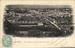 CPA Louviers Vue Generale Prise De La Cote Saint Lubin