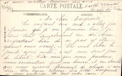 POSTAL Gisors de la VENDIMIA el castillo y el cuerpo del protector