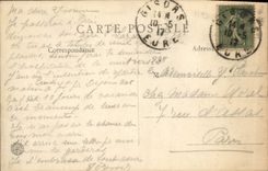 VINTAGE POSTCARD Gisors the Cathedral Southern part