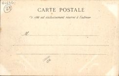 POSTAL Gisors de la VENDIMIA el cuerpo del protector