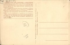 CPA Grosley Sur Risle La Maison De Repos Des comediens Combattants Militaria