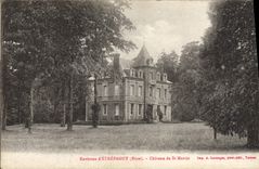 CPA Environs d'Etrepagny Chateau De St Martin