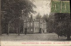CPA Environs d'Etrepagny Chateau De St Martin