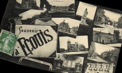 CPA Souvenir d'Ecouis Ecouis