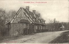 CPA Cocherel Chaumiere Normande