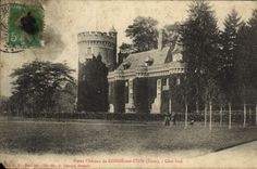 CPA Vieux Chateau De Conde Sur Iton Cote Sud