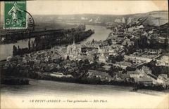 VINTAGE POSTCARD Pettit Andely View