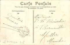 Castillo de Andelys de la POSTAL de la VENDIMIA general vista de Sinning portuario de los pescados de Morin