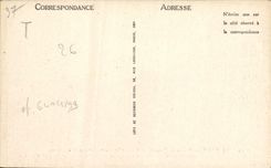 VINTAGE POSTCARD Valence Ruins of Crussol Vieux feudal Castle camps on the rock