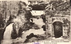 CPA Les Sites Pittoresques de Franche Comte Vallee de la Loue Mouthier Hte Pierre Source de la Loue