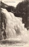 CPA Frontiere Francio Suisse Saut du Doubs