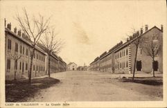 CPA Camp du Valdahon La Grande Allee Militaria 
