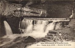 VINTAGE POSTCARD Vallee of Rents Source of Rents