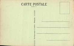 VINTAGE POSTCARD Besancon Les Bains Valley of Casamene