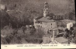 CPA Laghet Le Monastere