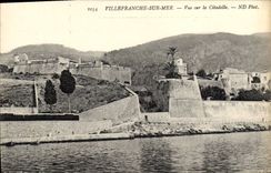 CPA Villefranche Sur Mer Vue sur la Citadelle